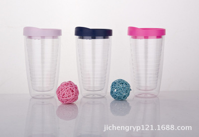 【子彈頭廣告杯,雙層塑料杯】?jī)r(jià)格,廠家,圖片,杯子,永康市集成日用品有限責(zé)任公司銷售部-